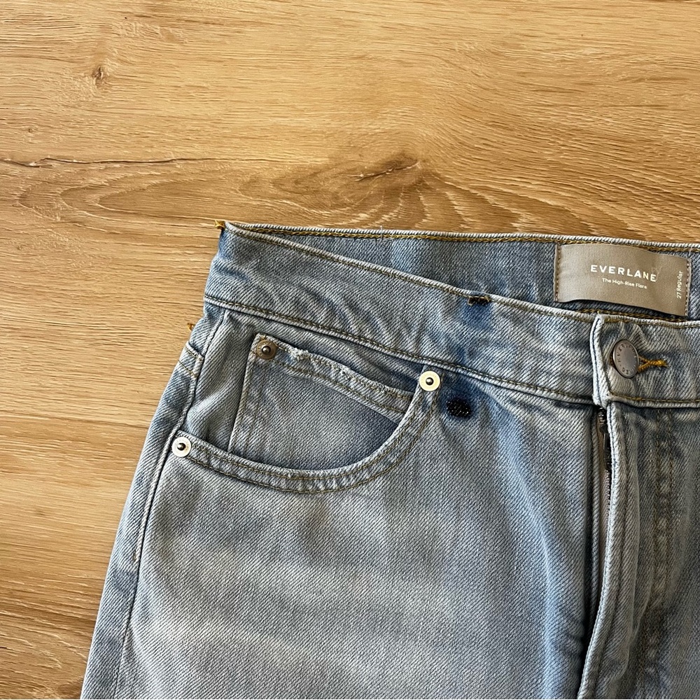 Everlane The High Rise Flare Jeans - Picture 3 of 4